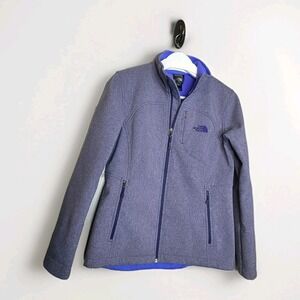Women's The North Face Apex Bionic Soft Shell Jacket Medium Purple Windwall